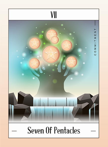 Seven Of Pentacles Tarot Card Meaning Astrostyle