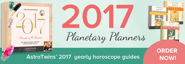 2017 horoscope guides and planetary planner