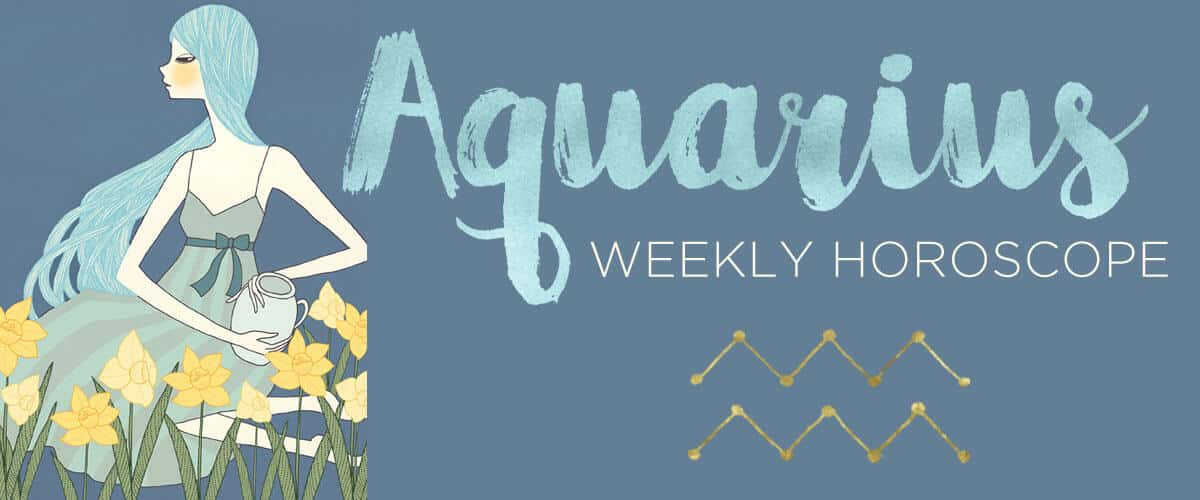 Aquarius Weekly Horoscope by The AstroTwins Astrostyle