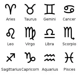 Leo Symbol and Astrology Sign Glyph Astrostyle