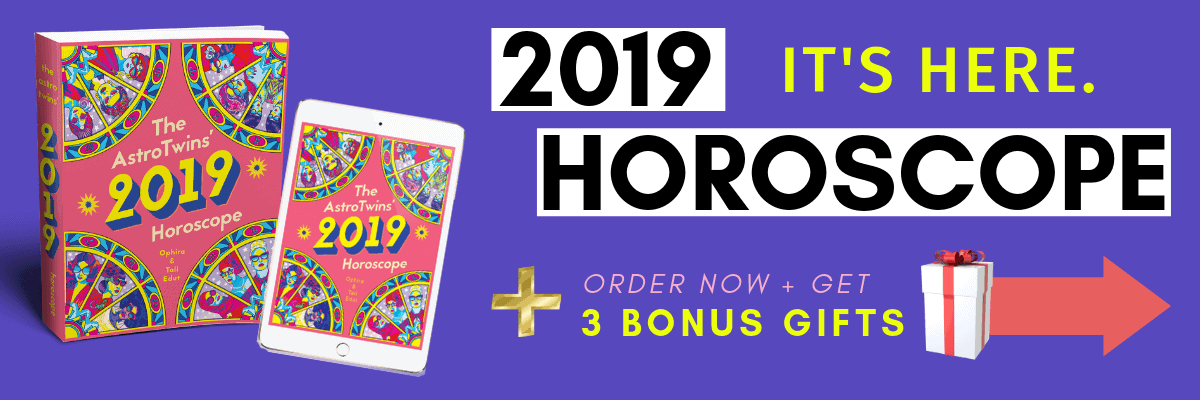 2019 horoscope guides are here! order and get 3 bonus gifts.