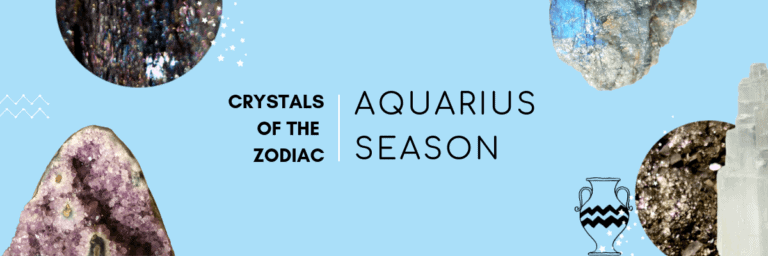 Aquarius Season crystals