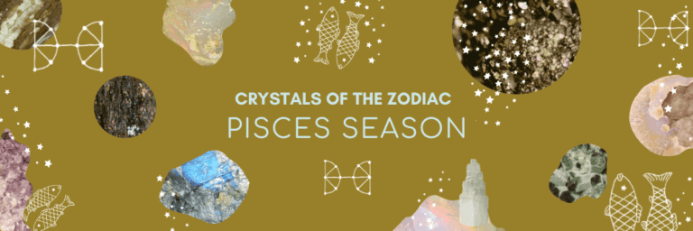 pisces season crystals