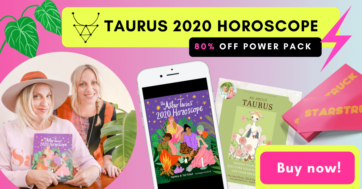 Taurus Daily Horoscope by The AstroTwins Astrostyle