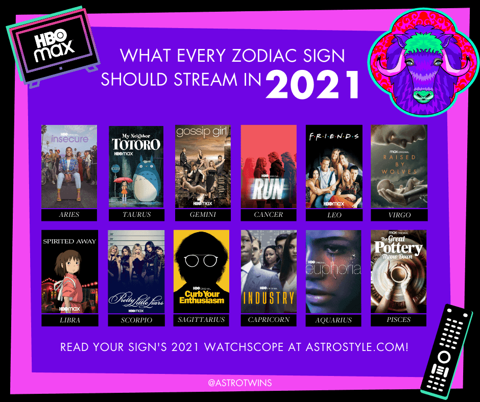 Binge This! What Every Zodiac Sign Should Watch on HBO Max in 2021