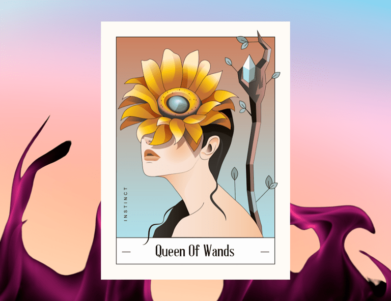 Queen of Wands Tarot Card Meaning
