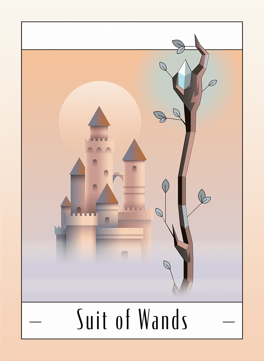 tarot card for the suit of wands meanings by the astrotwins