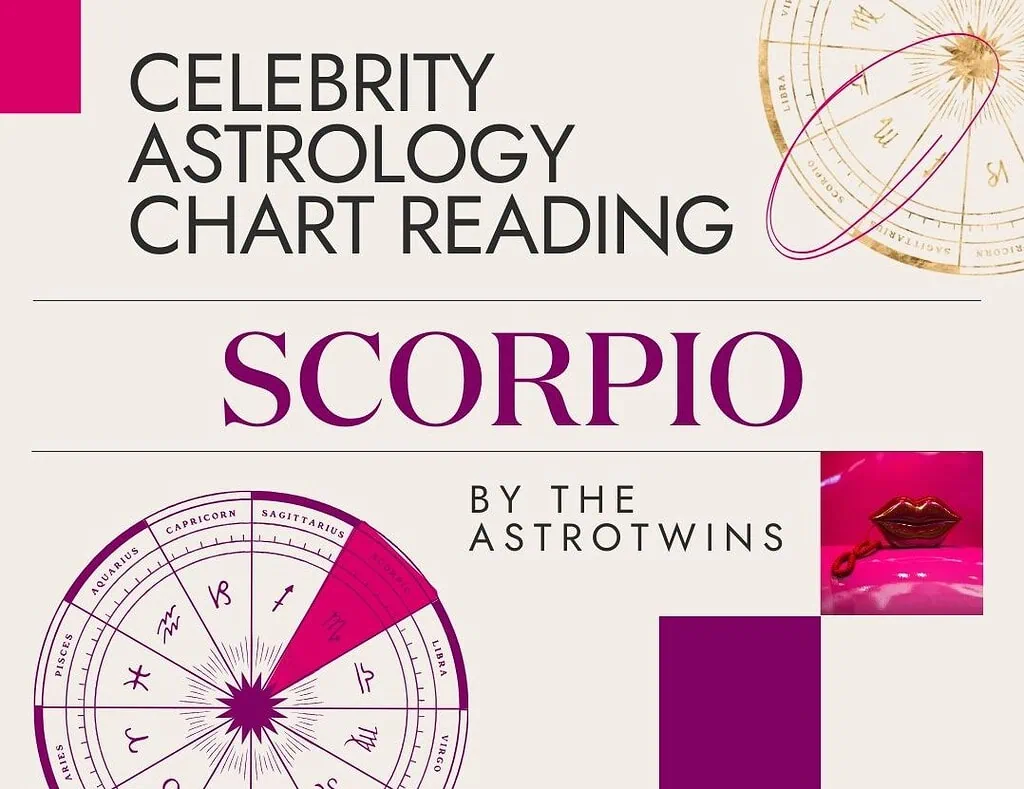 Scorpio Celebrity Birth Charts