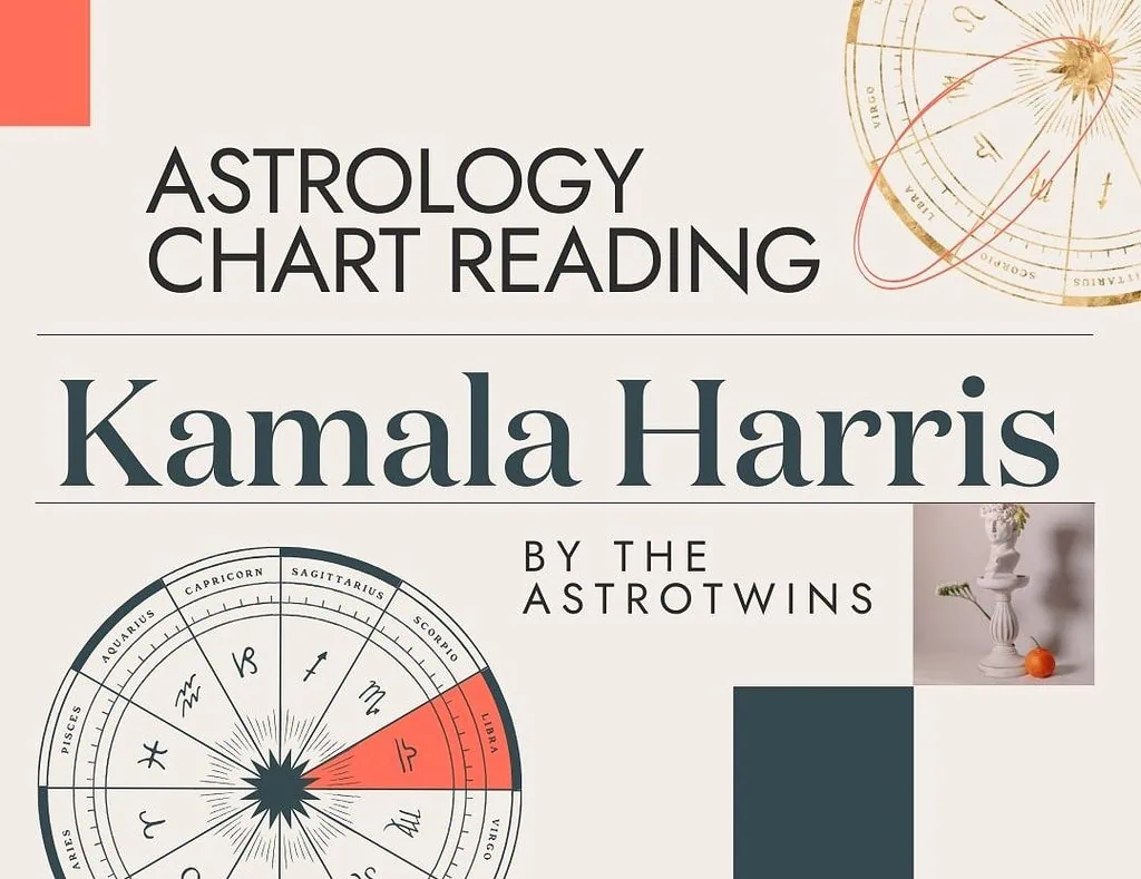 Kamala Harris Chart Libra Zodiac Sign Horoscope & Birthday