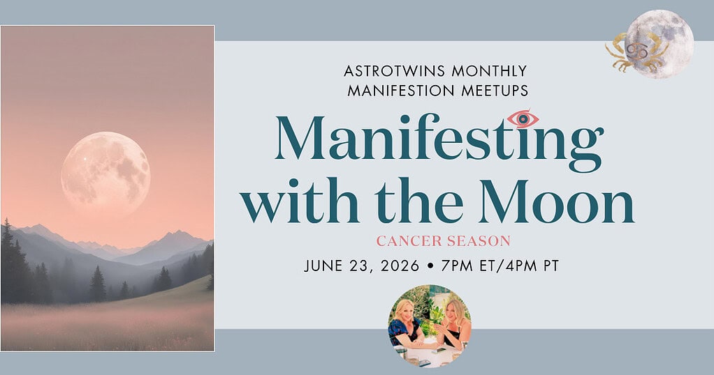 cancer season manifesting with the moon the astrotwins event