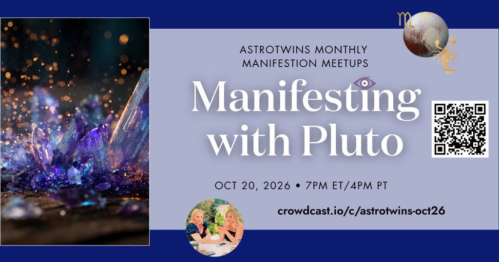 manifesting with pluto astrotwins event